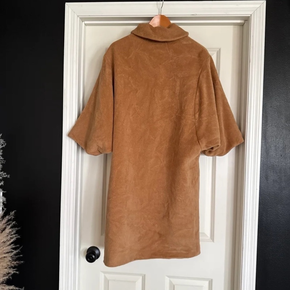 Victor Alfaro Rabbit Hair Wool Luxury Blend Coat Womens Tan Brown
size Large - Picture 12 of 12